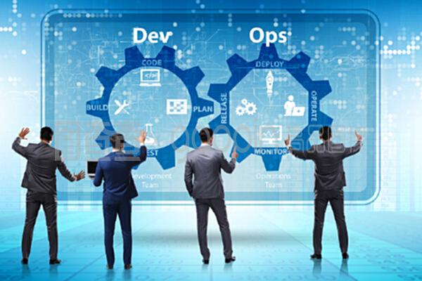 devOps軟件開發它的概念。